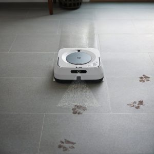 Braava jet m6 Animal footprints cleaning